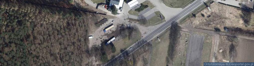 Zdjęcie satelitarne Parking TIR