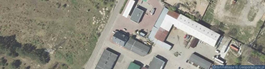Zdjęcie satelitarne Parking TIR