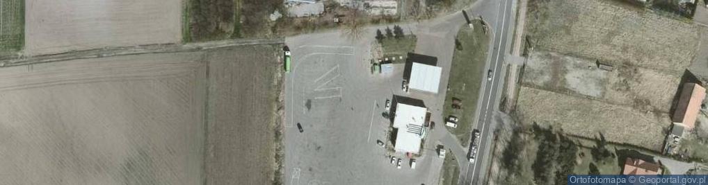 Zdjęcie satelitarne Parking TIR