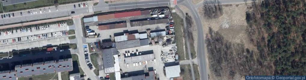 Zdjęcie satelitarne Parking Tytan