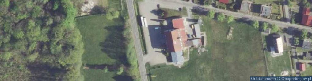 Zdjęcie satelitarne Zajazd pod Borem