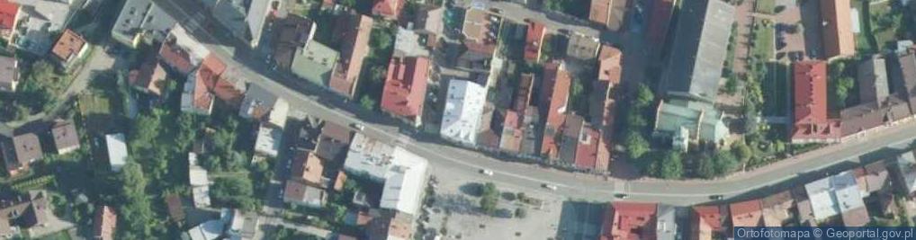 Zdjęcie satelitarne Biuro Tłumaczeń Lexa