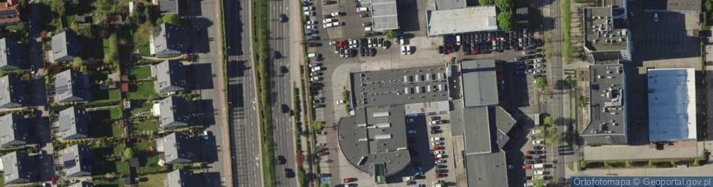 Zdjęcie satelitarne Toyota Centrum Wrocław