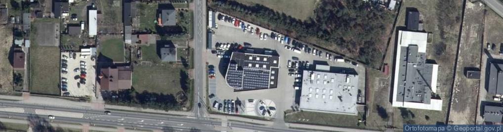 Zdjęcie satelitarne Toyota Zduńska Wola