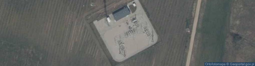 Zdjęcie satelitarne GPZ 110/15 kV Banie Mazurskie