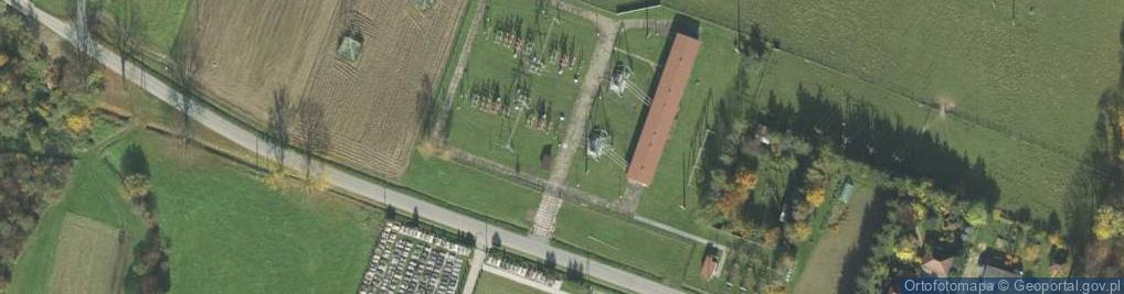 Zdjęcie satelitarne GPZ 110/30/15 kV Grybów - Biała Niżna