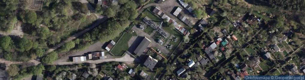 Zdjęcie satelitarne GPZ 110kV Bydgoszcz Południe