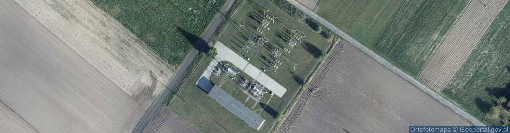 Zdjęcie satelitarne GPZ Kawęczyn