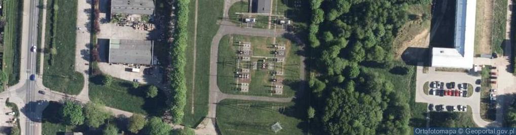 Zdjęcie satelitarne GPZ Koszalin Południe
