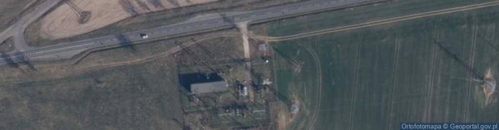 Zdjęcie satelitarne GPZ Mostkowo