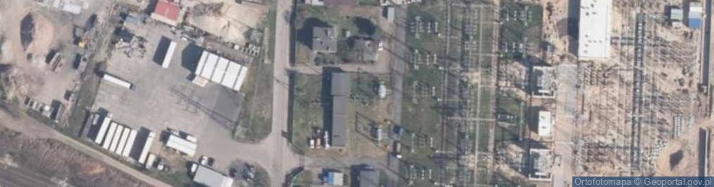 Zdjęcie satelitarne GPZ Recław