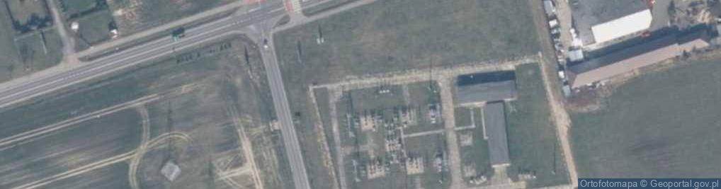 Zdjęcie satelitarne GPZ "Ustronie Morskie"