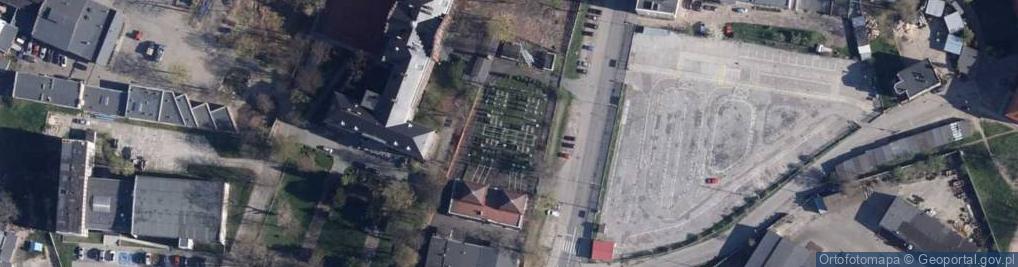 Zdjęcie satelitarne Stacja elektroenergetyczna 110kV Świdnica