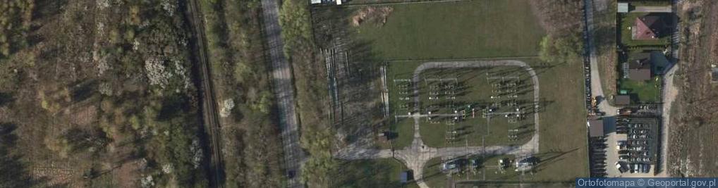 Zdjęcie satelitarne Stacja Energetyczna