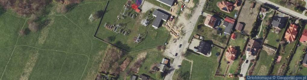 Zdjęcie satelitarne Stacja transformatorowa
