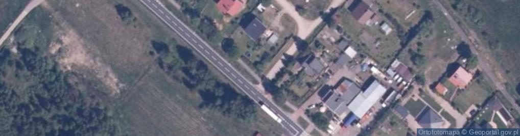 Zdjęcie satelitarne Trafostacja