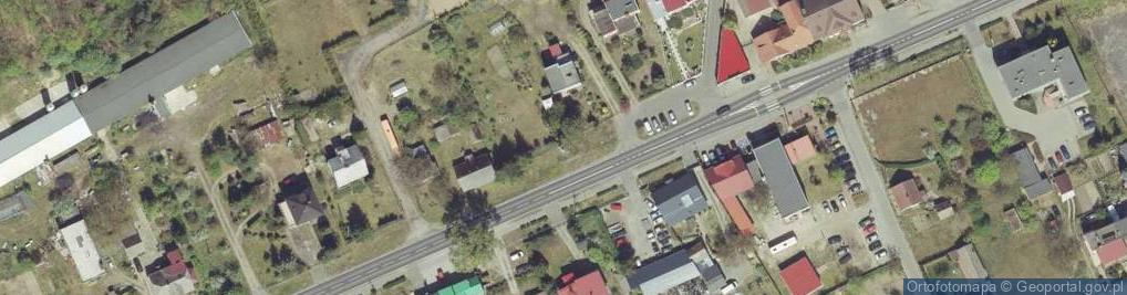 Zdjęcie satelitarne Trafostacja