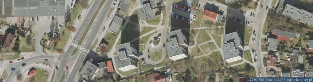 Zdjęcie satelitarne Trafostacja