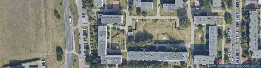 Zdjęcie satelitarne Trafostacja