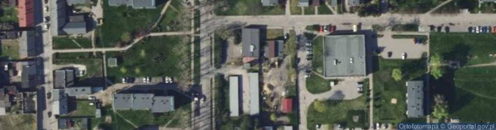 Zdjęcie satelitarne Trafostacja