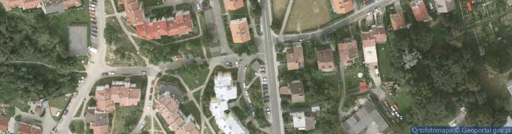 Zdjęcie satelitarne Trafostacja
