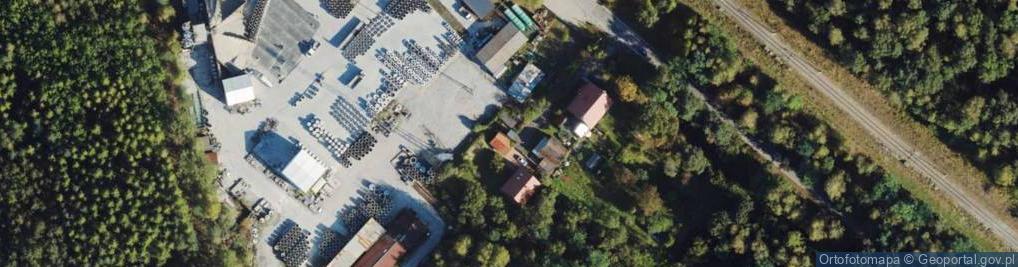 Zdjęcie satelitarne Trafostacja