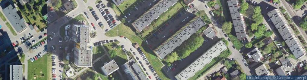 Zdjęcie satelitarne Trafostacja