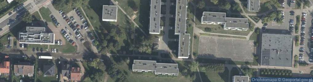 Zdjęcie satelitarne Trafostacja
