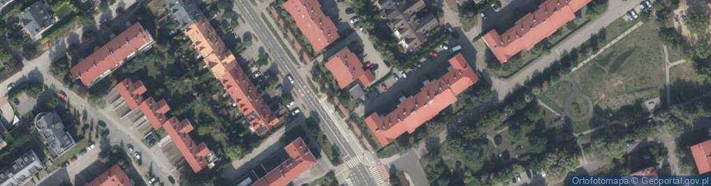 Zdjęcie satelitarne Trafostacja
