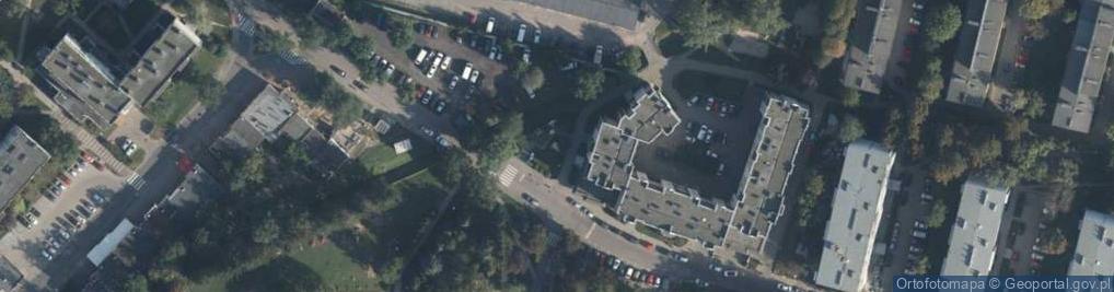Zdjęcie satelitarne Trafostacja