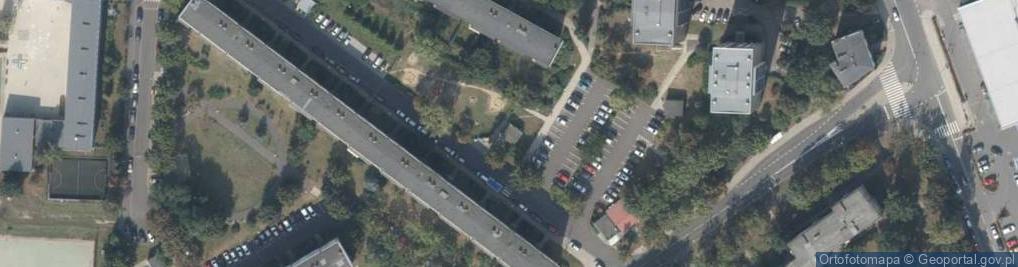 Zdjęcie satelitarne Trafostacja