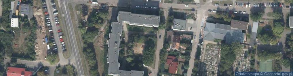 Zdjęcie satelitarne Trafostacja