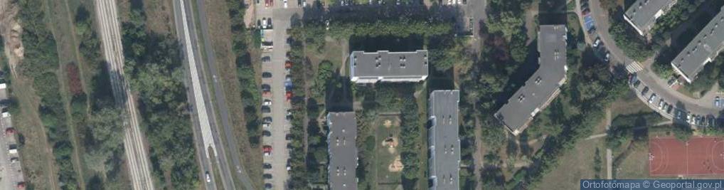 Zdjęcie satelitarne Trafostacja