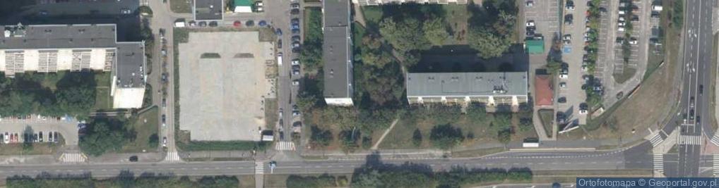 Zdjęcie satelitarne Trafostacja