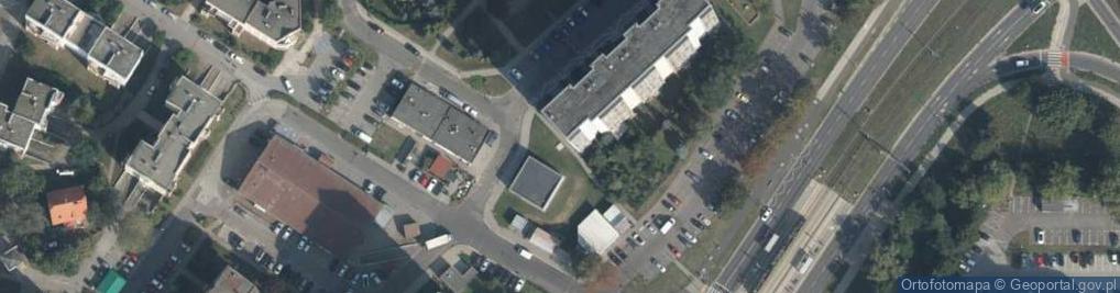 Zdjęcie satelitarne Trafostacja
