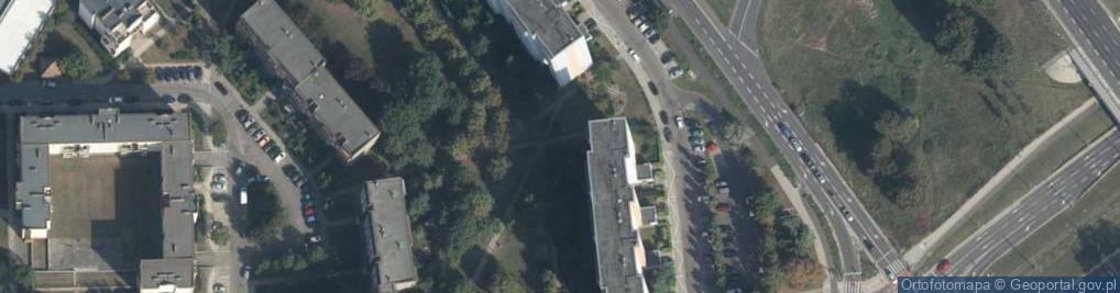 Zdjęcie satelitarne Trafostacja