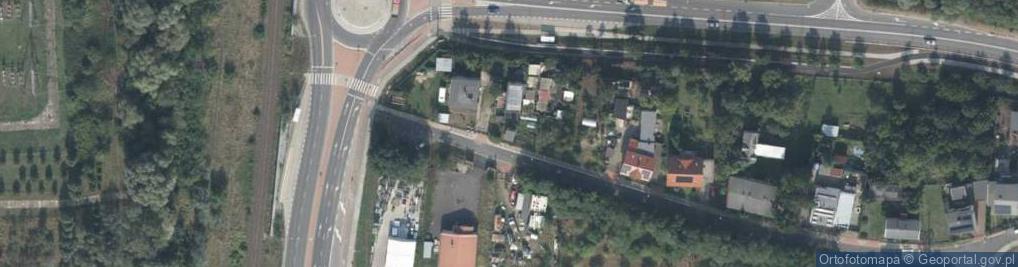 Zdjęcie satelitarne Trafostacja