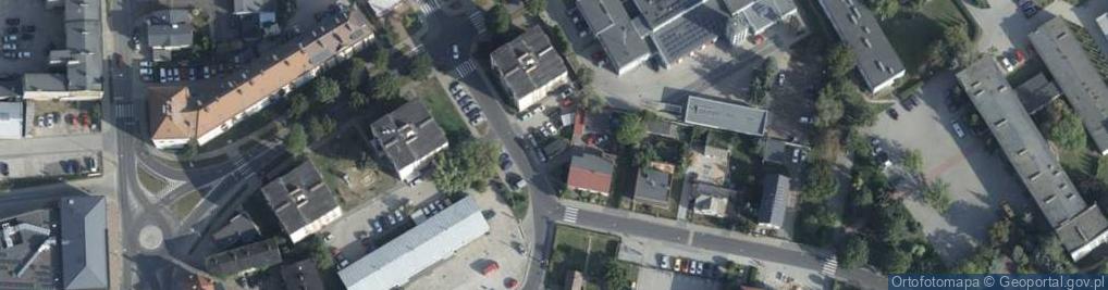 Zdjęcie satelitarne Trafostacja