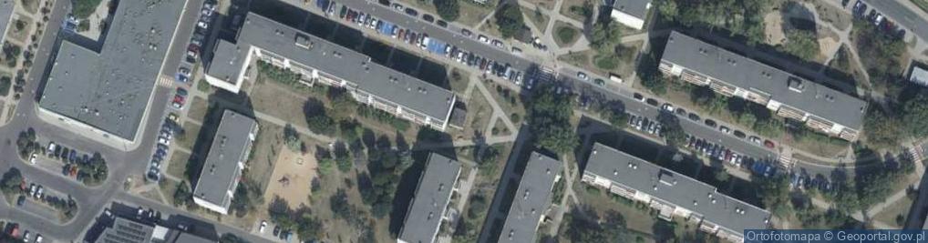 Zdjęcie satelitarne Trafostacja