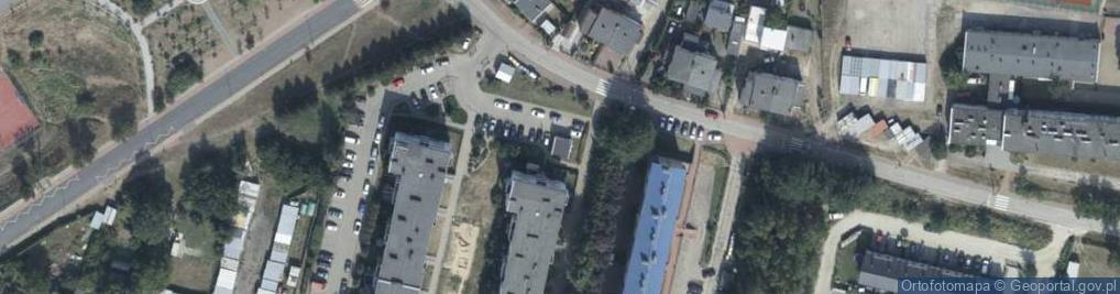 Zdjęcie satelitarne Trafostacja