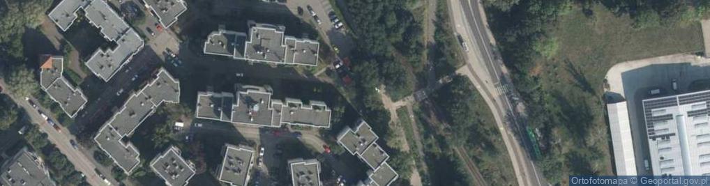 Zdjęcie satelitarne Trafostacja