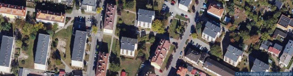 Zdjęcie satelitarne Trafostacja