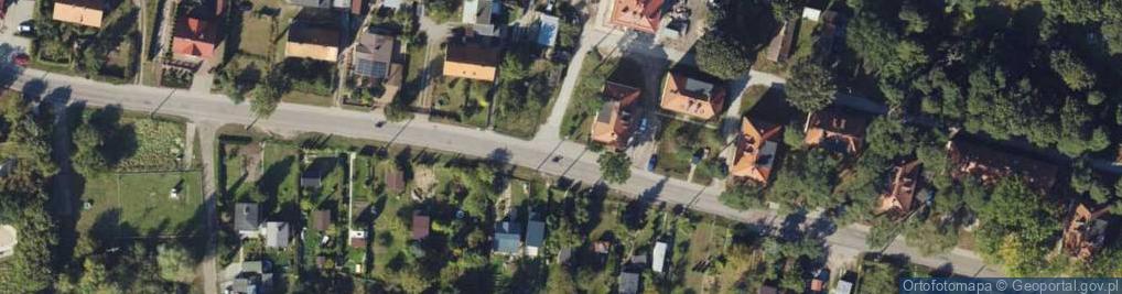 Zdjęcie satelitarne Trafostacja