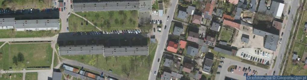 Zdjęcie satelitarne Trafostacja