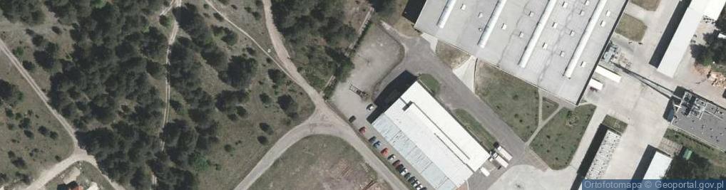 Zdjęcie satelitarne Trafostacja