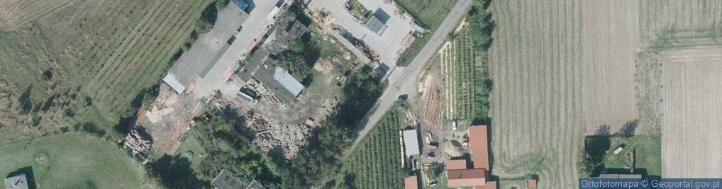 Zdjęcie satelitarne Trafostacja