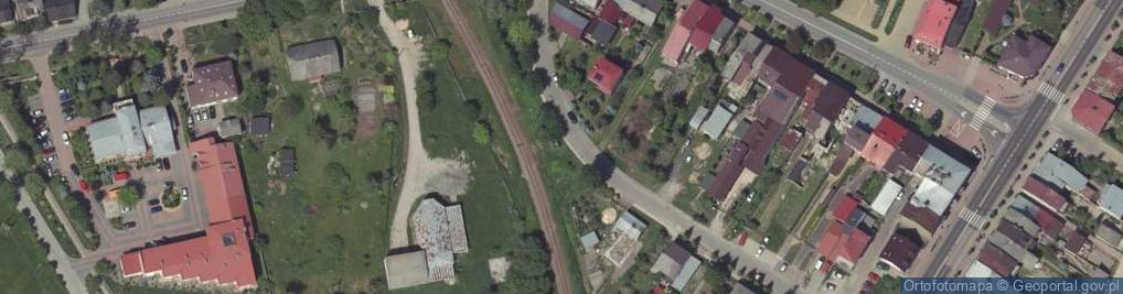 Zdjęcie satelitarne Trafostacja