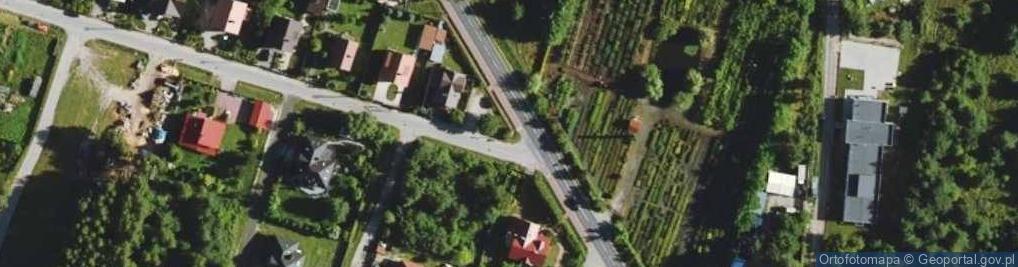 Zdjęcie satelitarne Trafostacja