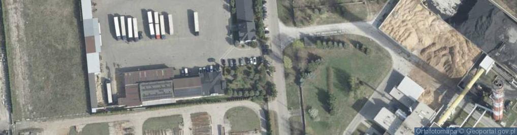 Zdjęcie satelitarne Trafostacja