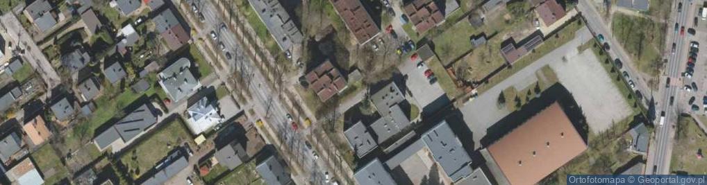 Zdjęcie satelitarne Trafostacja